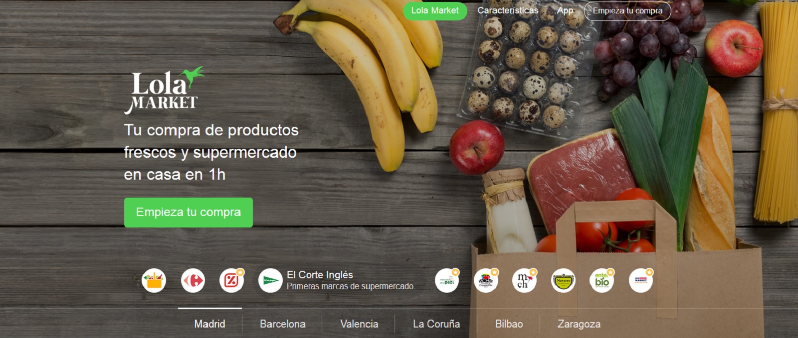 Lola Market es un supermercado online