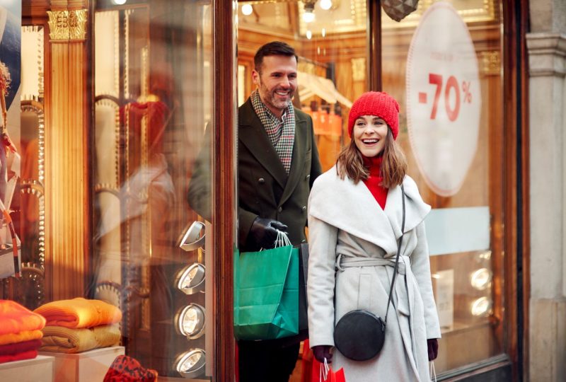 Campaña de Navidad en retail